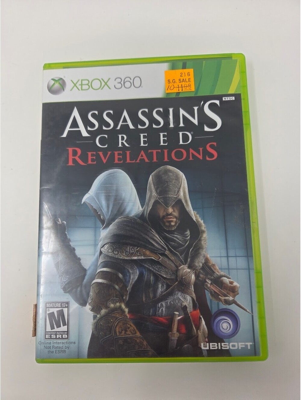 Assassin’s Creed Revelations Xbox 360 Game Disc and Original Case by Ubisoft